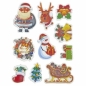 Naklejki Xmass żelowe (Ll-026-1)