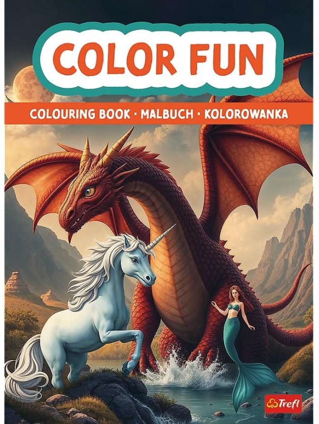 <img src='https://webimage.pl/pics/994/9/d9788368409994.jpg' style='height:440px' /> Świat fantasy. Kolorowanka. Malbuch.Colouring book