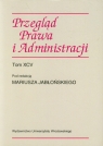 Przegląd Prawa i Administracji Tom 95