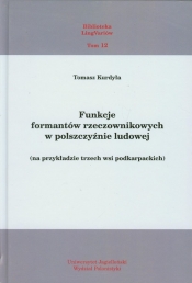 Funkcje formantów rzeczownikowych w polszczyźnie ludowej