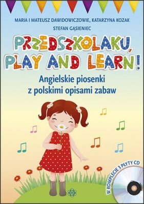 Przedszkolaku, play and learn! 3 CD (kpl) - Maria i Mateusz Dawidowiczowie, Stefan Gąsieniec