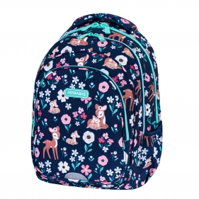 Astrabag, Plecak trzykomorowy - Baby deer (AB300)