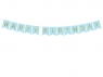  Girlanda Partydeco Baner Happy Birthday, j. niebieski, 15 x 175 cm (GRL57-001J)