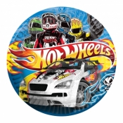Talerze papierowe Hot Wheels średnie 20,5 cm (8szt.)