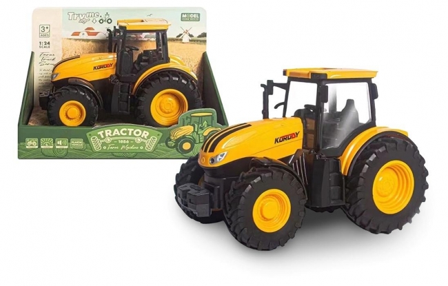 Traktor z napędem frykcyjnym