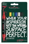 Markery akrylowe Multimark 6kol. FABER CASTELL