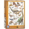 Puzzle 1000 Dinosaurs of Jurassic Period 6000-0099 10+