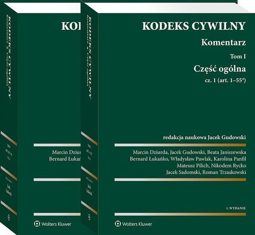 Kodeks cywilny Komentarz T.1 Cz.ogólna Cz.1 i 2