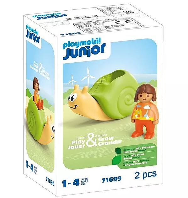 Zestaw z figurkami Junior 71699 Huśtawka z funkcją grzechotki (71699)