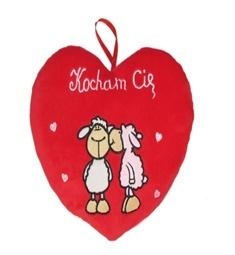 Serce Kocham Cię - Owce 15cm