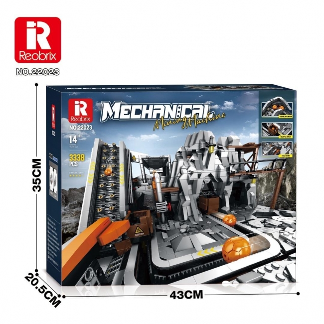 <img src='https://webimage.pl/pics/996/0/d6974077150996.jpg' style='height:440px' /> Klocki Mining Machine 3338el