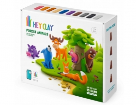 Hey Clay - zestaw Zwierzęta leśne + Akcesoria (HCL15022)