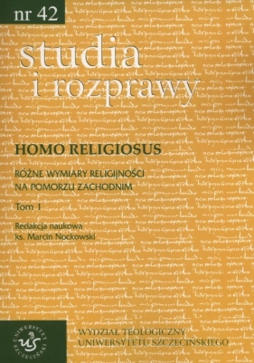 Studia i rozprawy nr 42 Homo religiosus