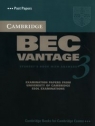 Cambridge BEC Vantage 3 Student's Book with Answers