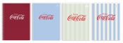 Kołozeszyt A6/80k Soft Touch Coca Cola, 1 szt