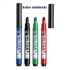 Marker permanentny Fibracolor Hi-Text Midi 580/PB, zielony 6,0 mm okrągła końcówka