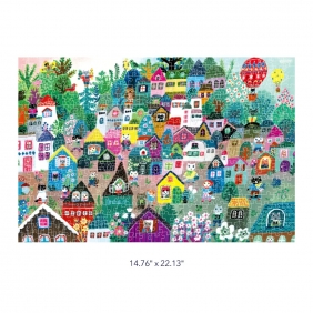Puzzle artystyczne - Kocitopia, 500 el.