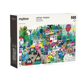 Puzzle artystyczne - Kocitopia, 500 el.
