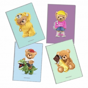 Zeszyt PP - Teddies - A4/32K linia cienka, 1 szt.