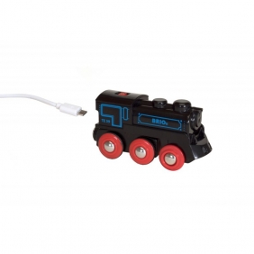 Brio World: Klasyczna lokomotywa z USB (63359900)