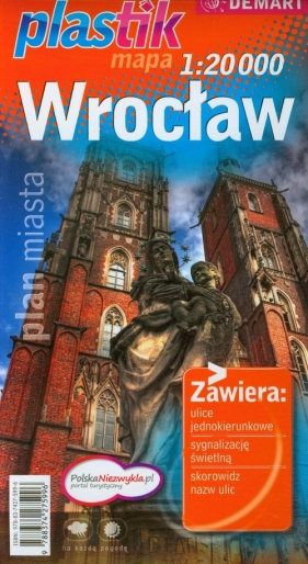 Wrocław plan miasta 1:20 000