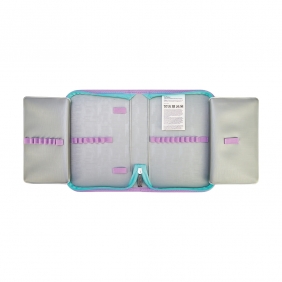 Herlitz Zestaw, Loop Plus Ocean Lights: tornister, worek na buty, piórnik rozkładany, piórnik tuba