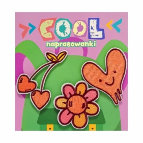 Naszywki/ naprasowanki na plecak cool. Serce
