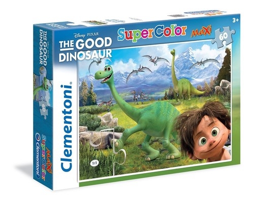 Puzzle SuperColor Maxi Dobry Dinozaur 60 (26799)