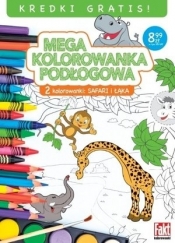 Megakolorowanka podłogowa - Opracowanie zbiorowe