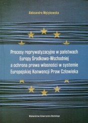 Procesy reprywatyzacyjne w państwach Europy Środkowo-Wschodniej a ochrona prawa własności w systemie Europejskiej Konwencji Praw Człowieka