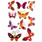 Naklejka foliowe 3D - motyle (389892)