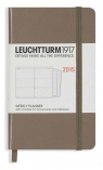 Kalendarz 2015 Pocket Leuchtturm1917 tygodniowy taupe