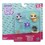 Littlest Pet Shop, Rodzina zwierzaków, SNOWBOARDING KITTY (B9346/E1014)