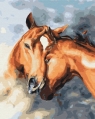 Obraz Malowanie po numerach - Czułe konie (BS28717)od 14 lat