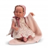 Lalka hiszpańska Reborn Mauren z kocykiem 46cm