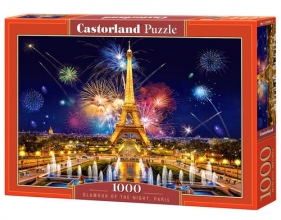 Puzzle 1000: Glamour of the Night Paris (C-103997)