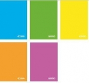 Brulion B5/120K kratka Color Bloking (5szt)