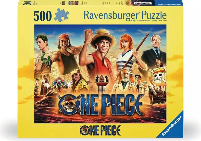 <img src='https://webimage.pl/pics/997/4/d4005555014997.png' style='height:440px' /> Ravensburger, Puzzle 500: One Piece (12001499)