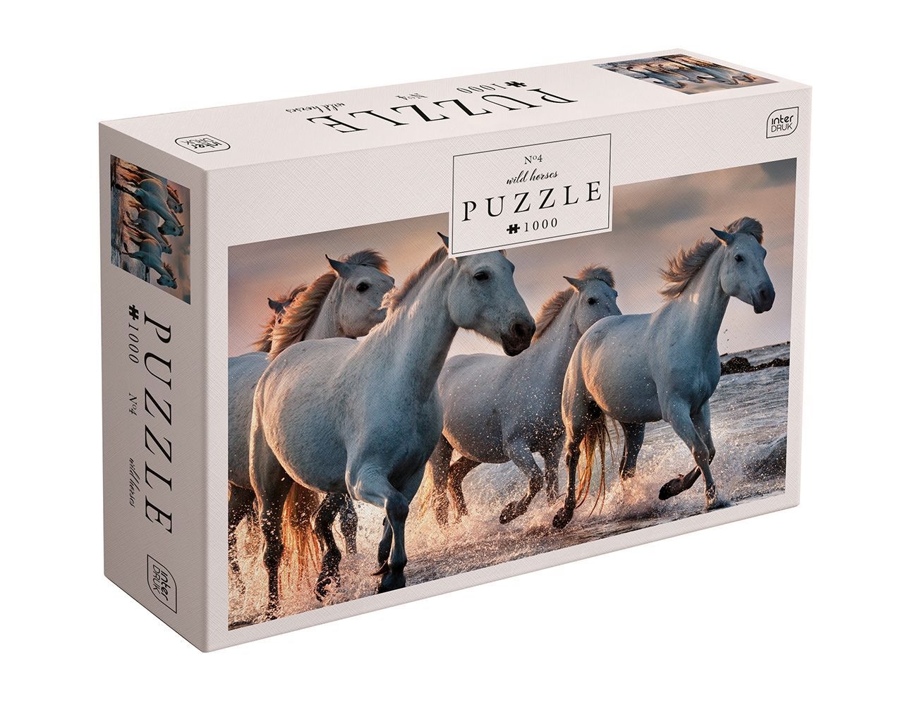 Puzzle 1000: Wild Horses 4 - Majestick Waves