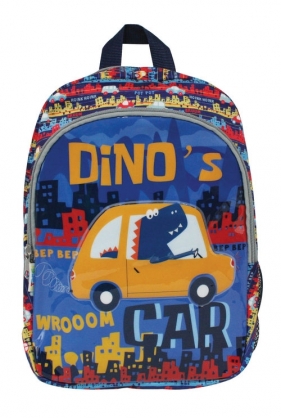 Plecak dziecięcy duży Dino's Cars Street