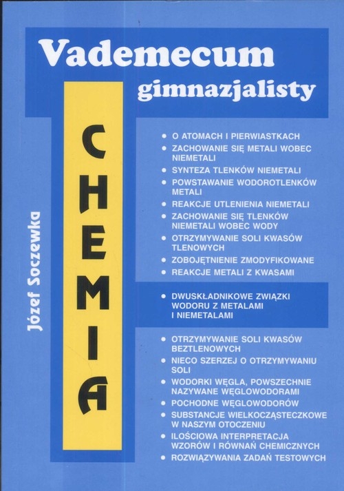 Vademecum gimnazjalisty Chemia