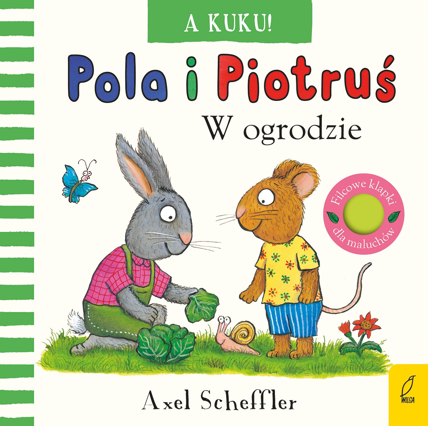 Pola i Piotruś A kuku! W ogrodzie