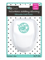 Dziurkacz ozdobny ażurowy 3,7 cm ptaszek (JCDZ-515-007)
