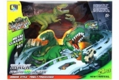 Tor samochodowy z akcesoriami dinozaury 29el