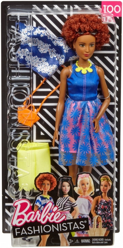 Lalka Barbie Fashionistas + ubranka FRY80 (FJF67/FRY80)