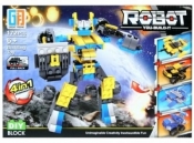 Klocki konstrukcyjne robot 172el 4w1