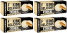 4x FITKING Ciastka White Creamy Peanut 128g