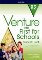 Venture into First for Schools SB with Online Practice Test - Michael Duckworth, Kathy Gude, Jenny Quintana
