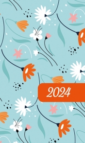 Kalendarz Mini 2024, kieszonkowy, miesięczny (T-MINI-07)