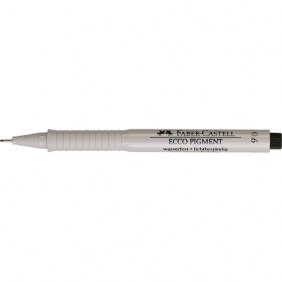 Cienkopis Ecco Pigment 0.6mm czarny Faber-Castell (166699)